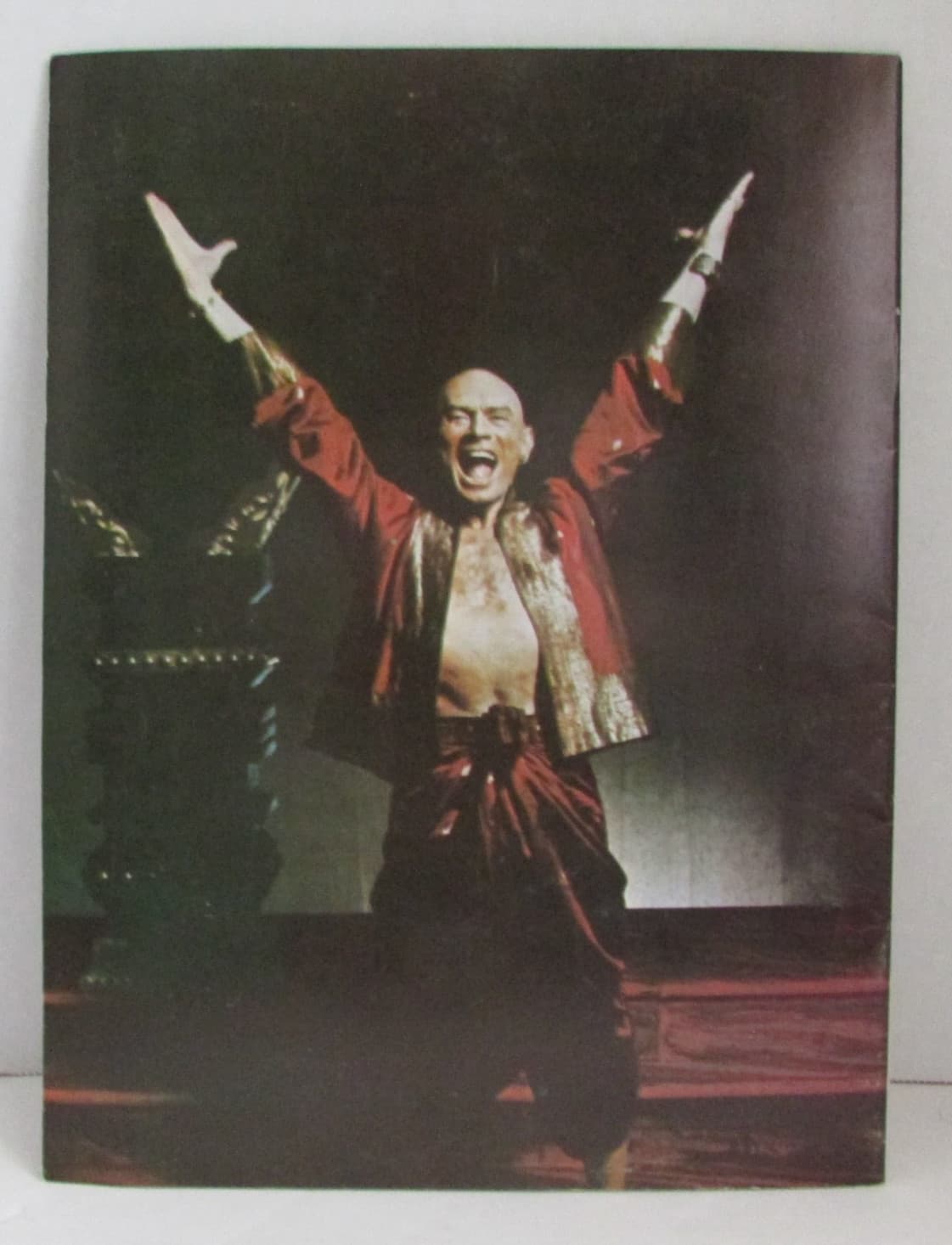 VINTAGE 1977 Broadway Revival The King and I Yul Brynner Program 2