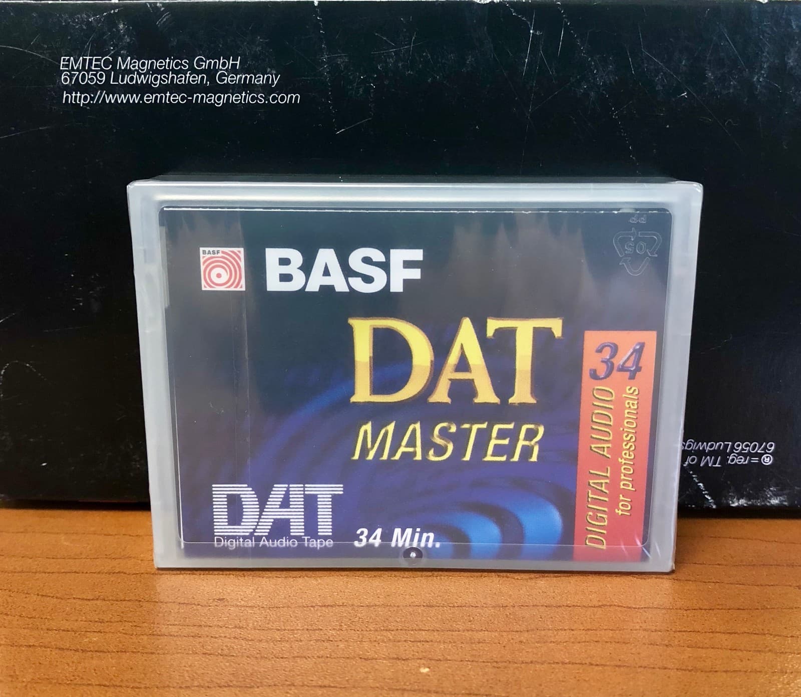 BASF DAT Master NEW SEALED Professional 34 Min Blank Digital Audio Tape (DAT)