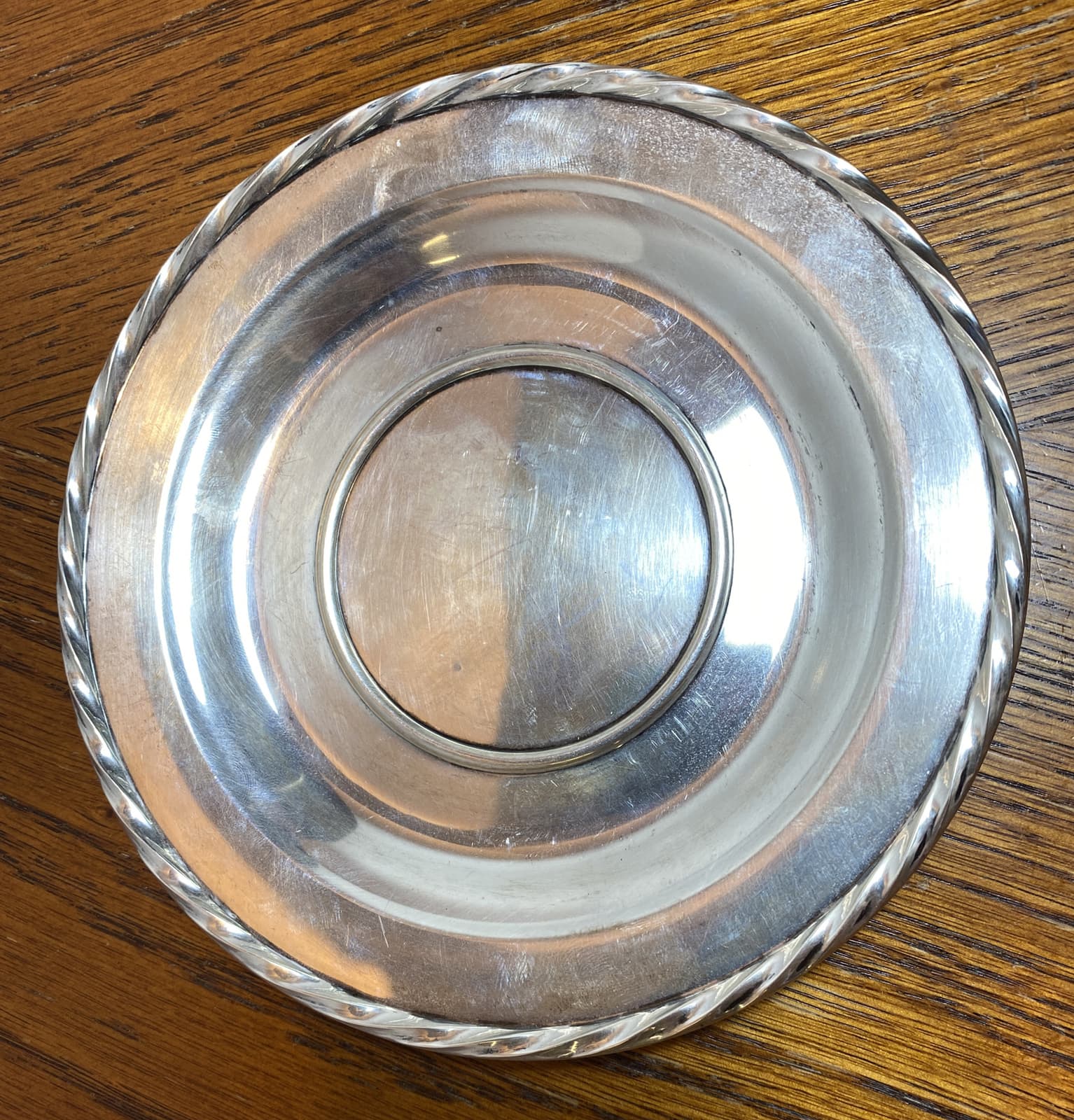 Towle Sterling Silver Gravy Under Plate  #141 2
