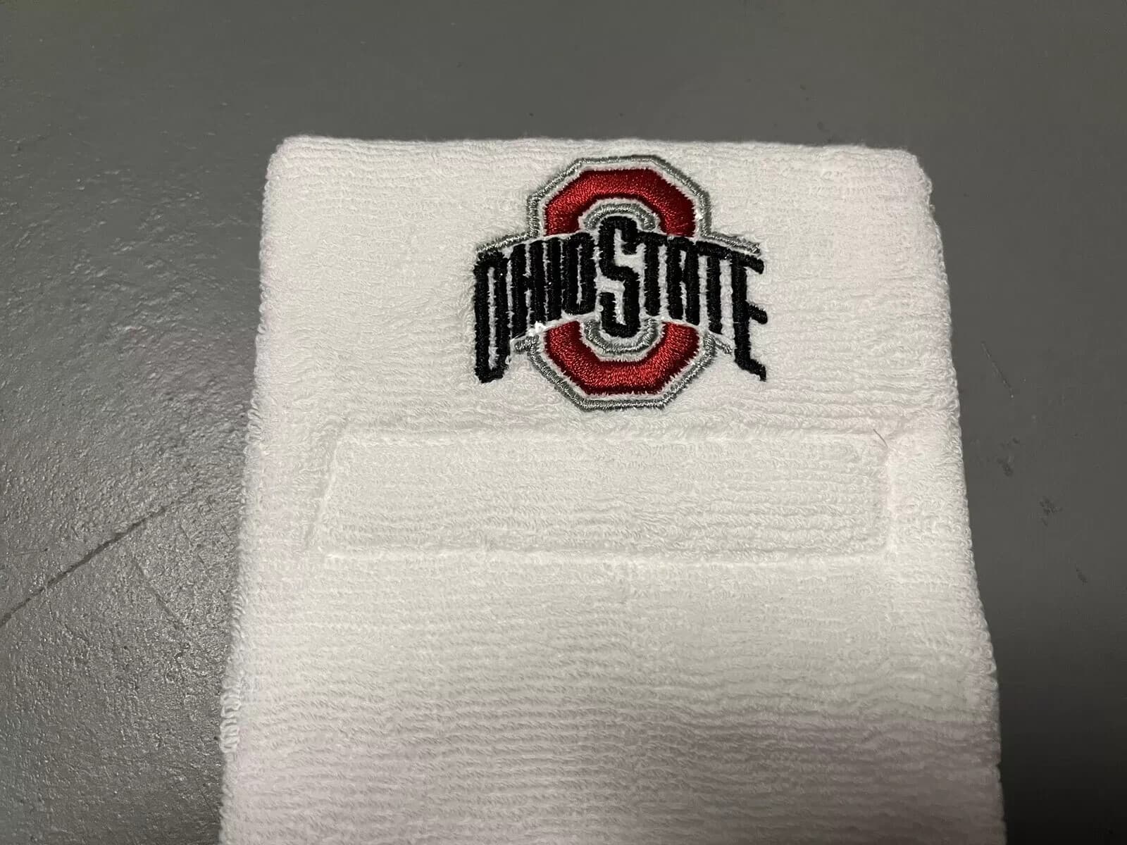 Ohio State Buckeyes Team Issued White Player Exclusive Game Towel Football 2