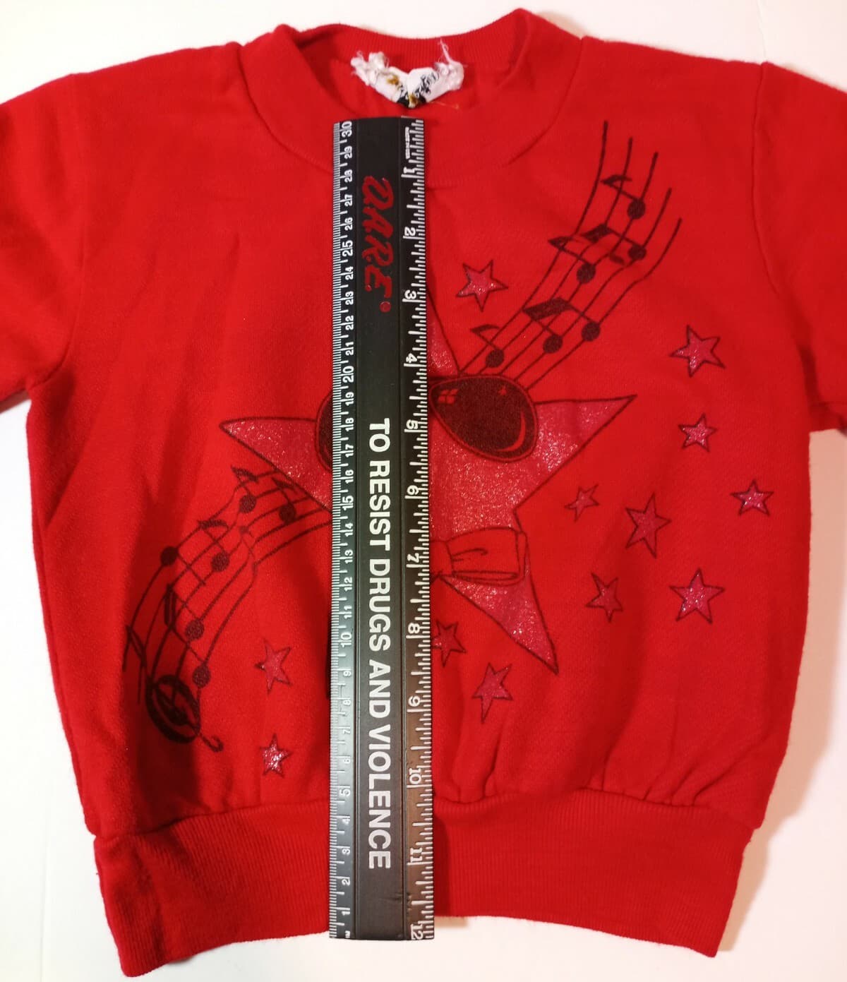 Kids toddler xxs red Michael Jackson Sweatshirt vintage 80s 1980s  6