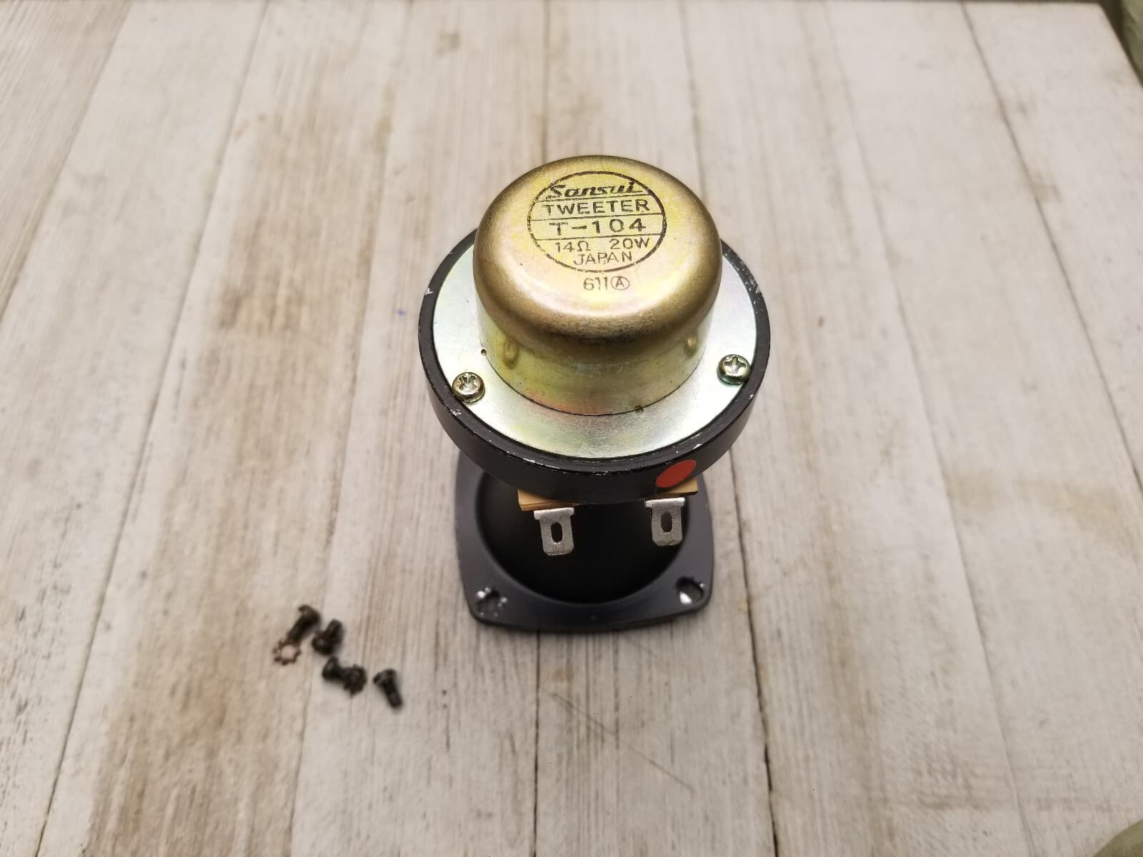 Vintage Sansui T-104 14 Ohm 20W Tweeter Horn For SP-2500 & Fits Others 3