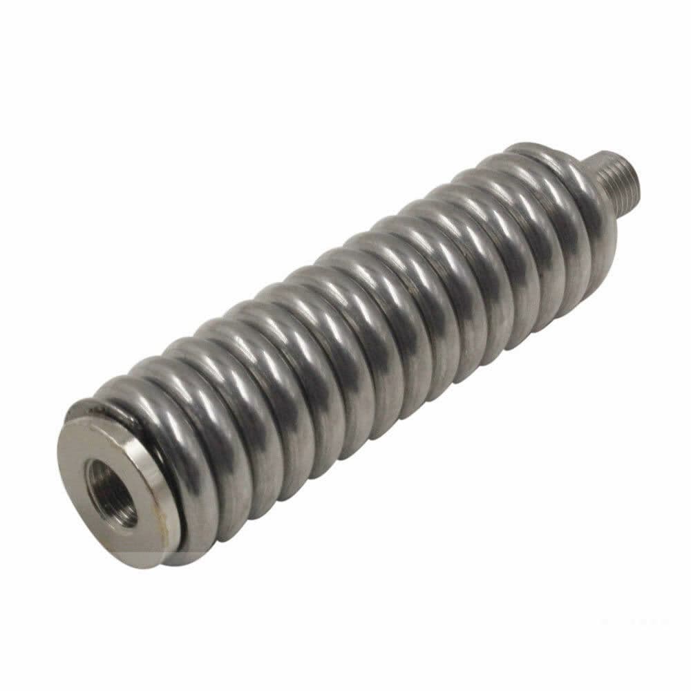 Heavy Duty Chrome Spring for CB Radio Antennas with 3/8 X 24 Threads 3