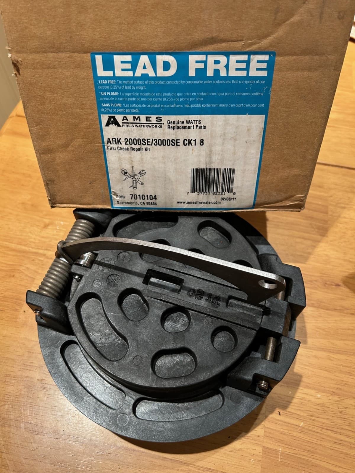 Ames 7010104 First Check Repair Kit Watts 0888821 for various devices