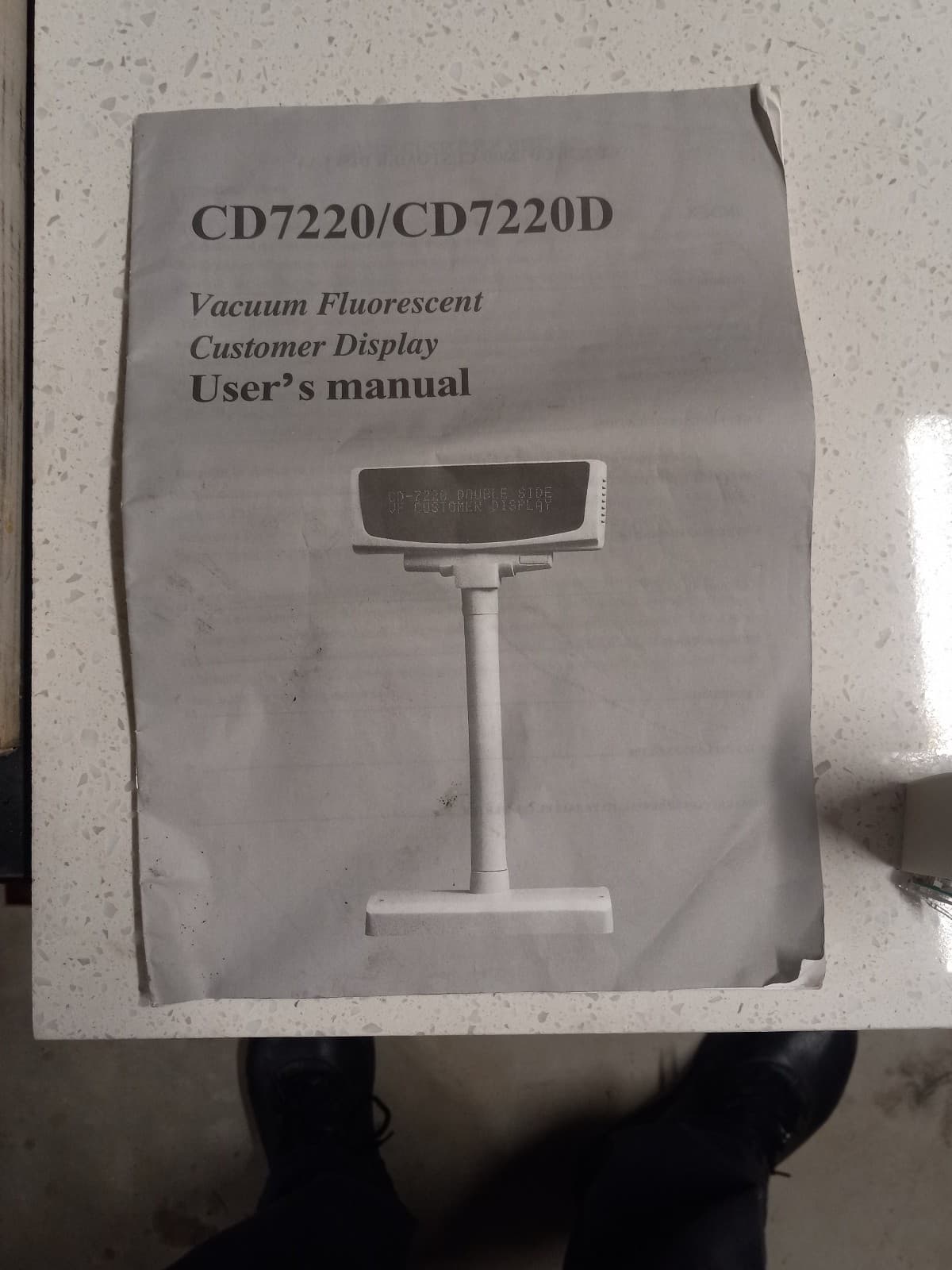 POS pole display Partner tech CD7220 6