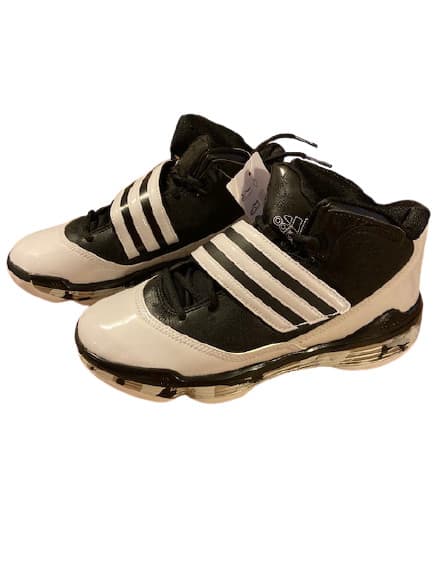 NIB Adidas TS ACE Commander Team W Women's Basketball Shoes Black White Sz. 7.5