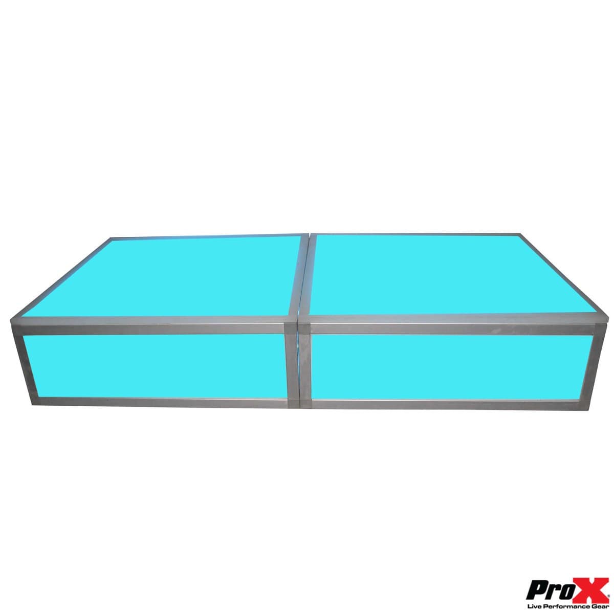 ProX Lumo Stage Acrylic Platform Riser, 24x24x8" High Section 4