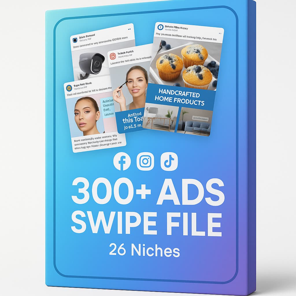 300+ Ads Swipe File – Ready-to-Use Marketing Inspiration 2