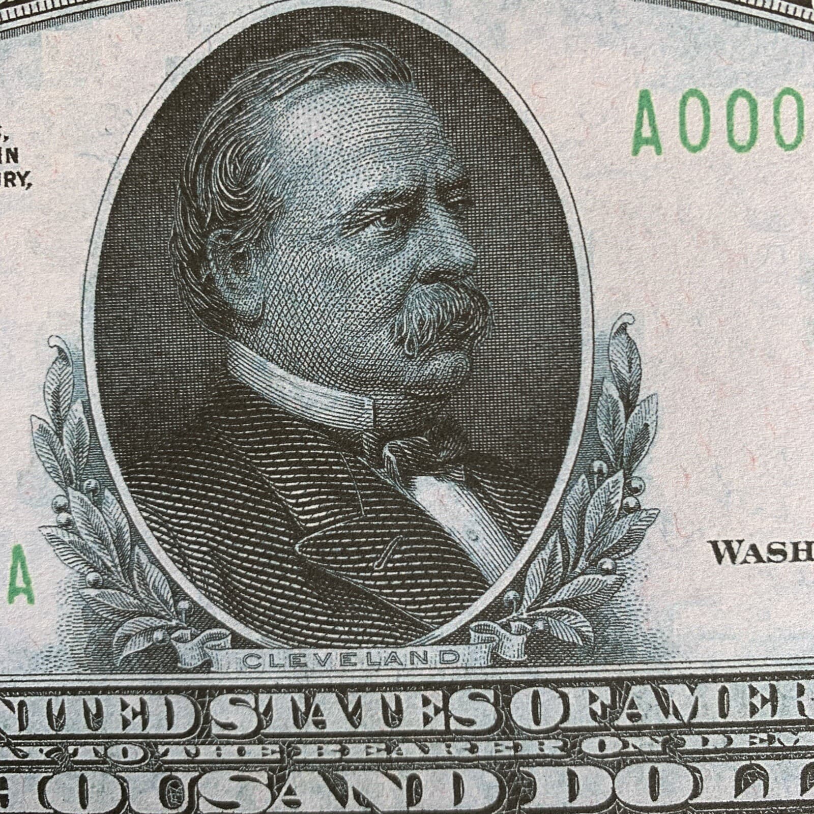 Reproduction Set 1934 Fed Reserve Notes $500 $1000 $5000 $10000 Copy See Below!! 5