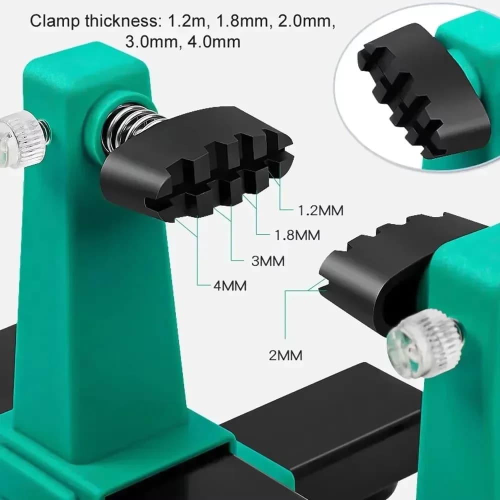 New 360 ° Rotation Adjustable PCB Holder Jig Soldering Assembly Stand Clamp Tool 4