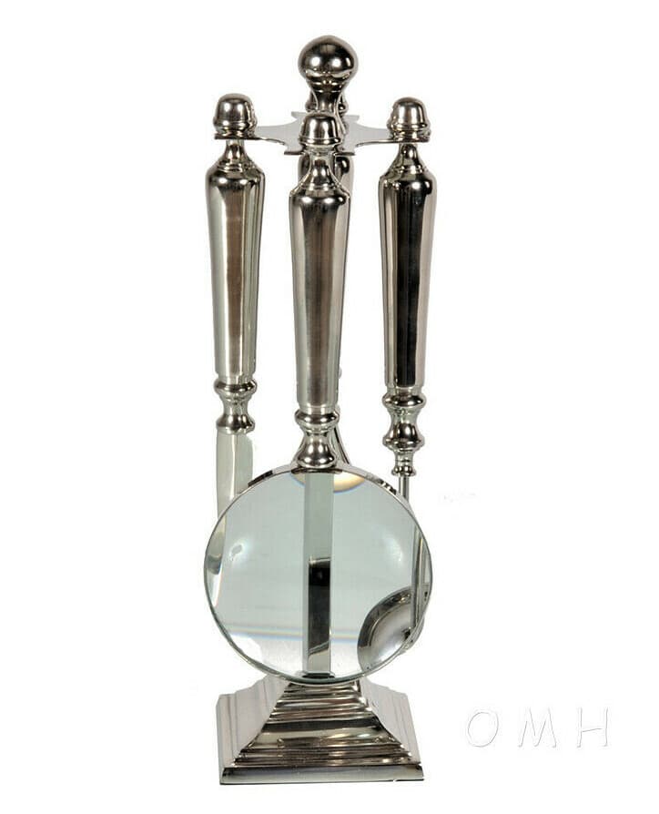 Set of 4 w/ Desk Stand Magnifying Glass, Letter & Bottle Opener, Candle Snuffer 5