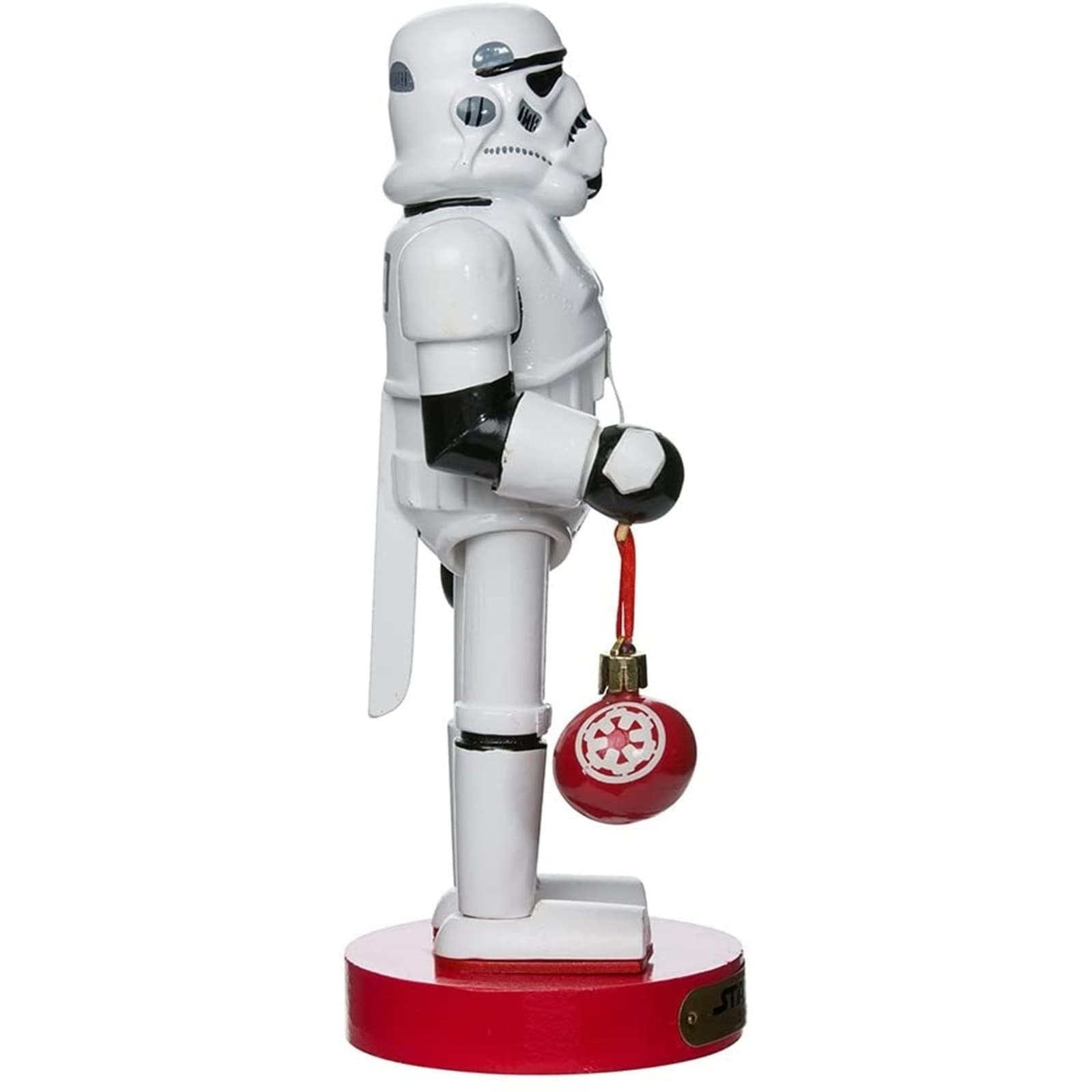 Kurt Adler Stormtrooper with Ball Ornament Nutcracker, 12-Inch 4