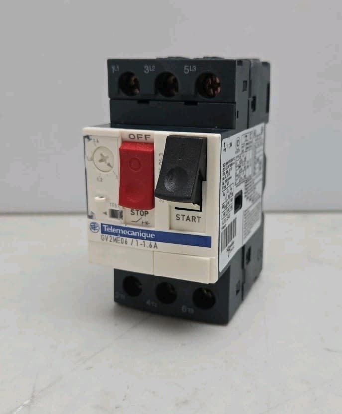 Schneider Electric GV2ME06 Motor Circuit Breaker 1-1.6A Amp Telemecanique New