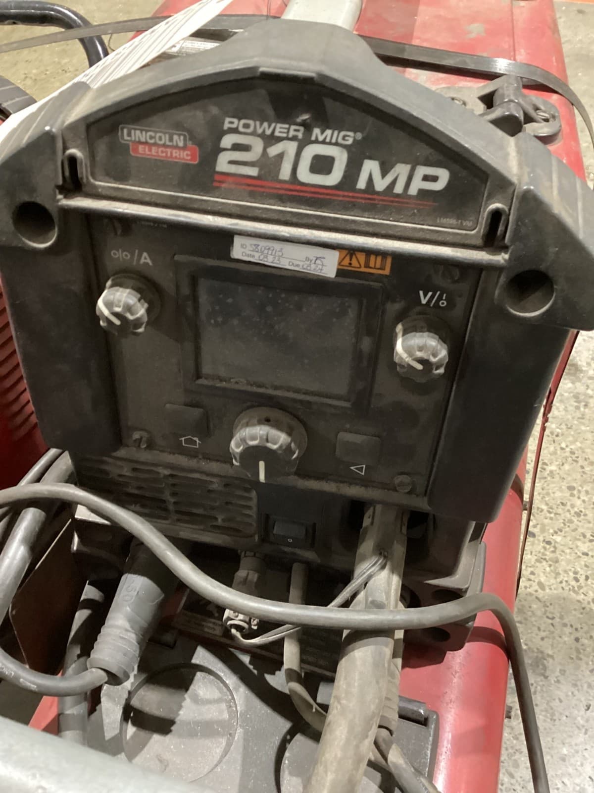 LINCOLN ELECTRIC POWER MIG 210 MP Mig Welder USED 5