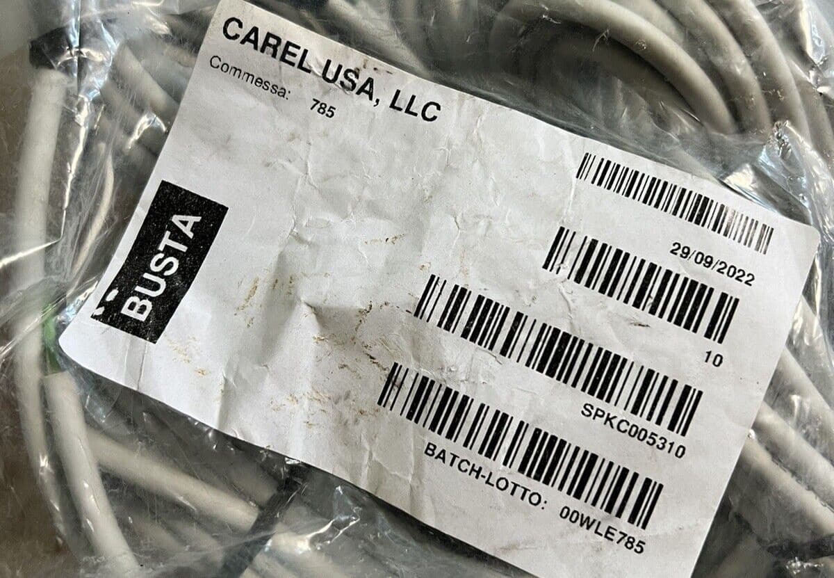 Carel SPKC005310 Pressure Sensor Cable Pressure Transmitter E212916-FC 6