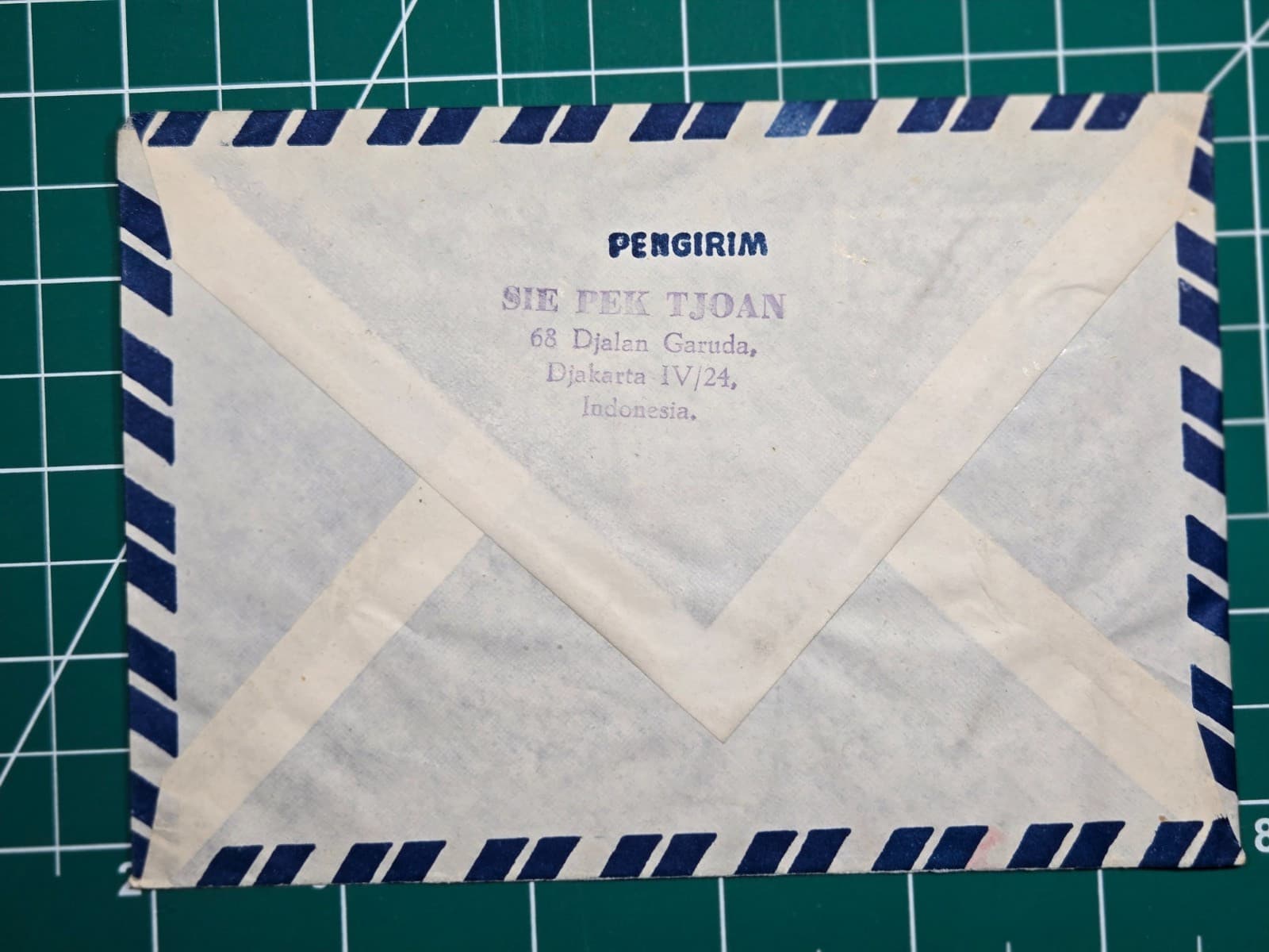 1963 Indonesia Airmail To Oregon With 1962 Asian Games IV 20s And 45s Stamps 4