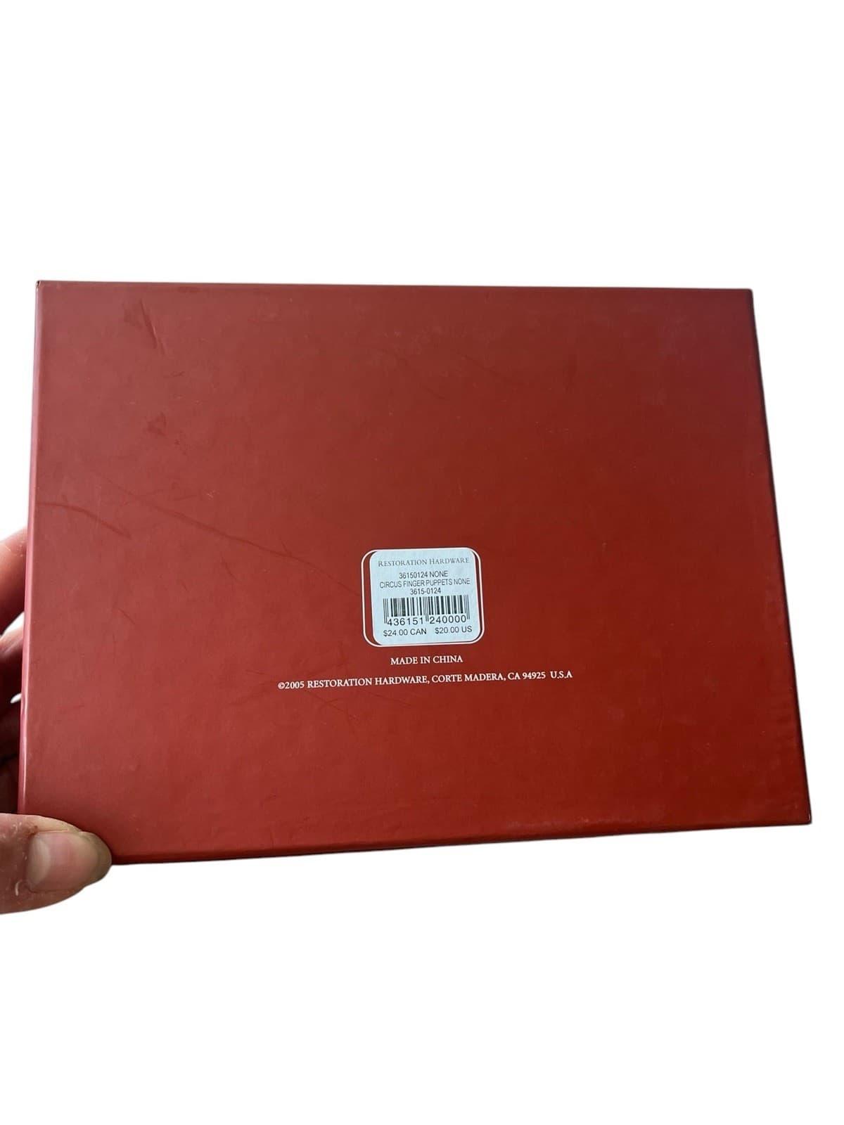 Murdock & Ross Circus Animal Finger Puppets 2005 Set of 6 New in Box 3