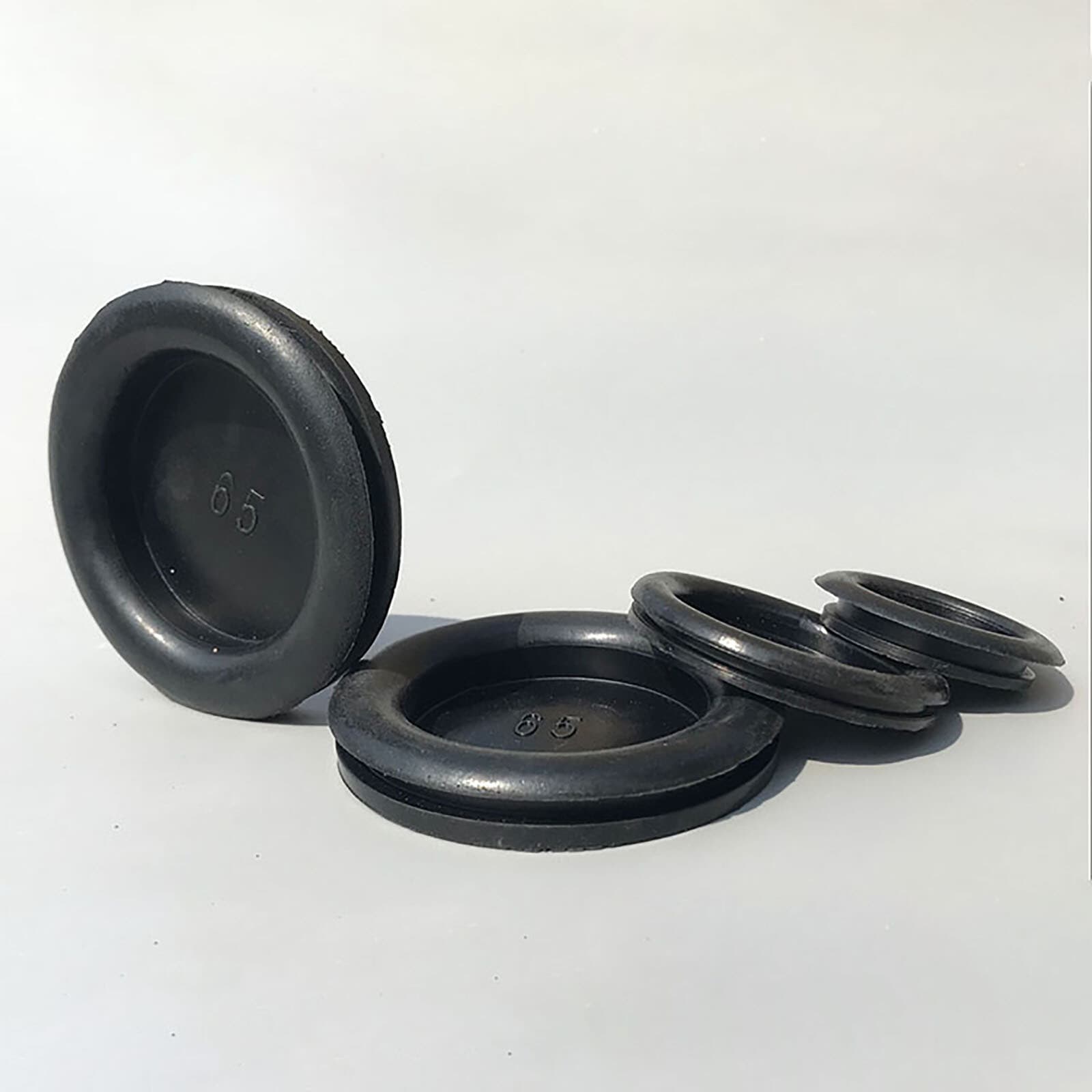 Blanking Rubber Grommets Closed Blind Grommet Plugs Bung 14mm - 150mm Black 2