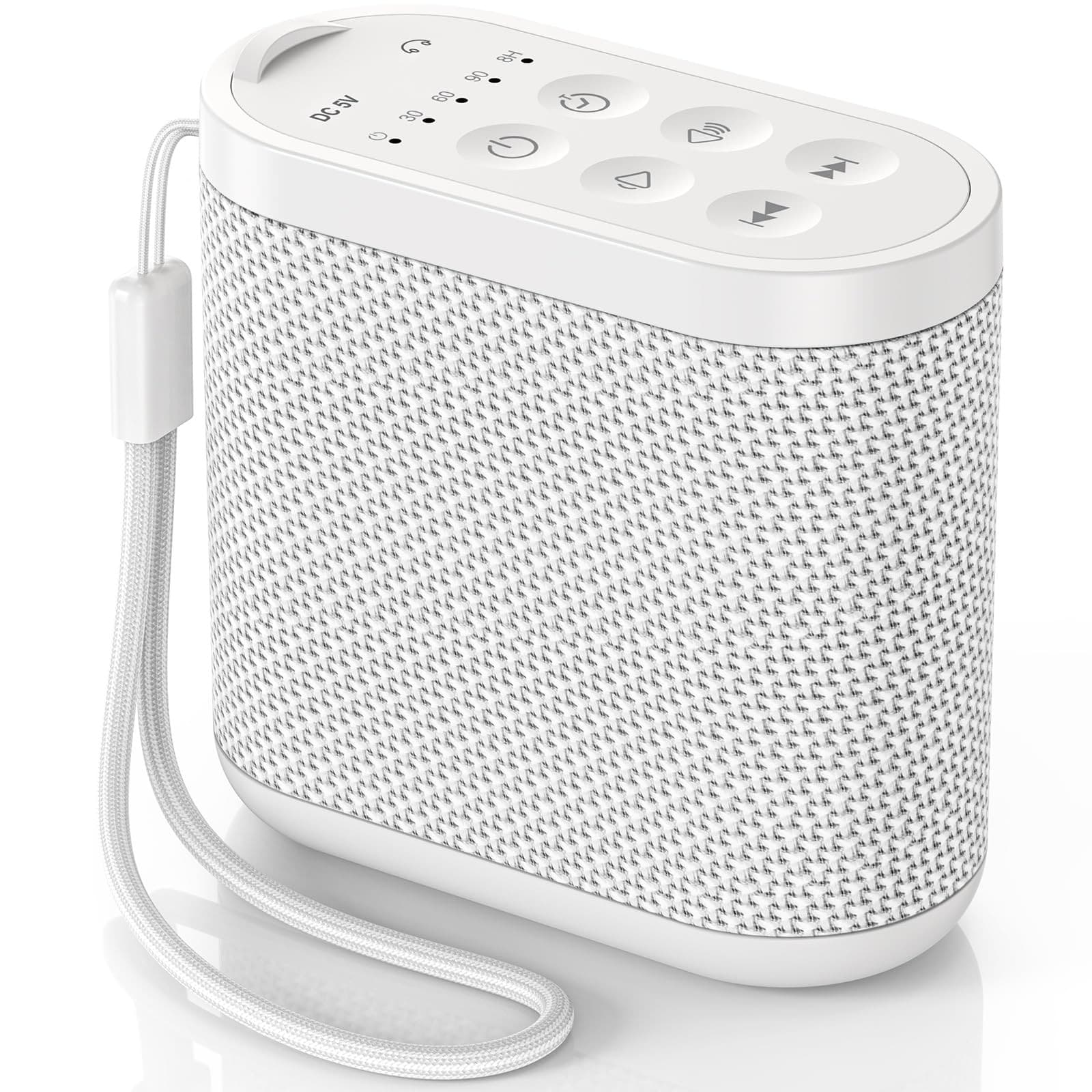 Portable Travel Sound Machine for Adults, Baby - White Noise Machine๏ผRecharge...