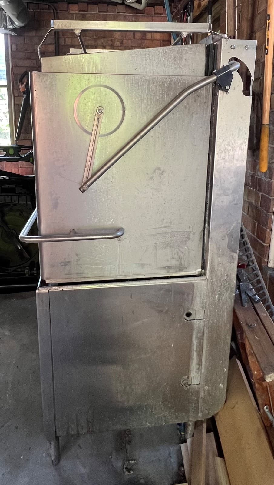 CHAMPION MODEL DH500T COMMERCIAL  HIGH TEMP VENTLESS DISHWASHER - 280/240V,3PH 2