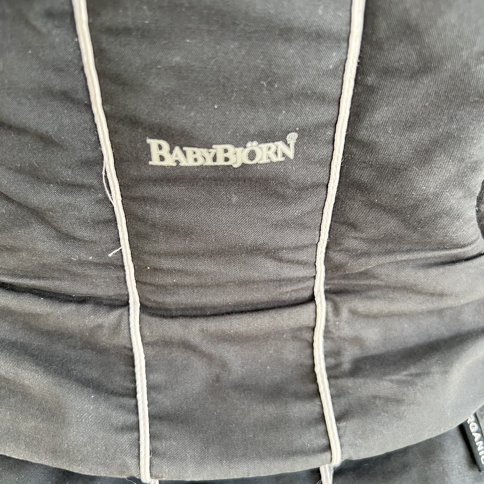 Baby Bjorn Harmony Adjustable Baby Carrier Organic Cotton Black Purple 6