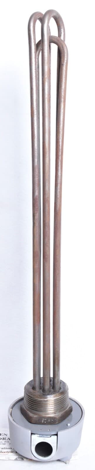 Warren Electric Screw Plug Immersion Flanged Heater 3Ph  XRS-4.5-3-23-Y*3 3