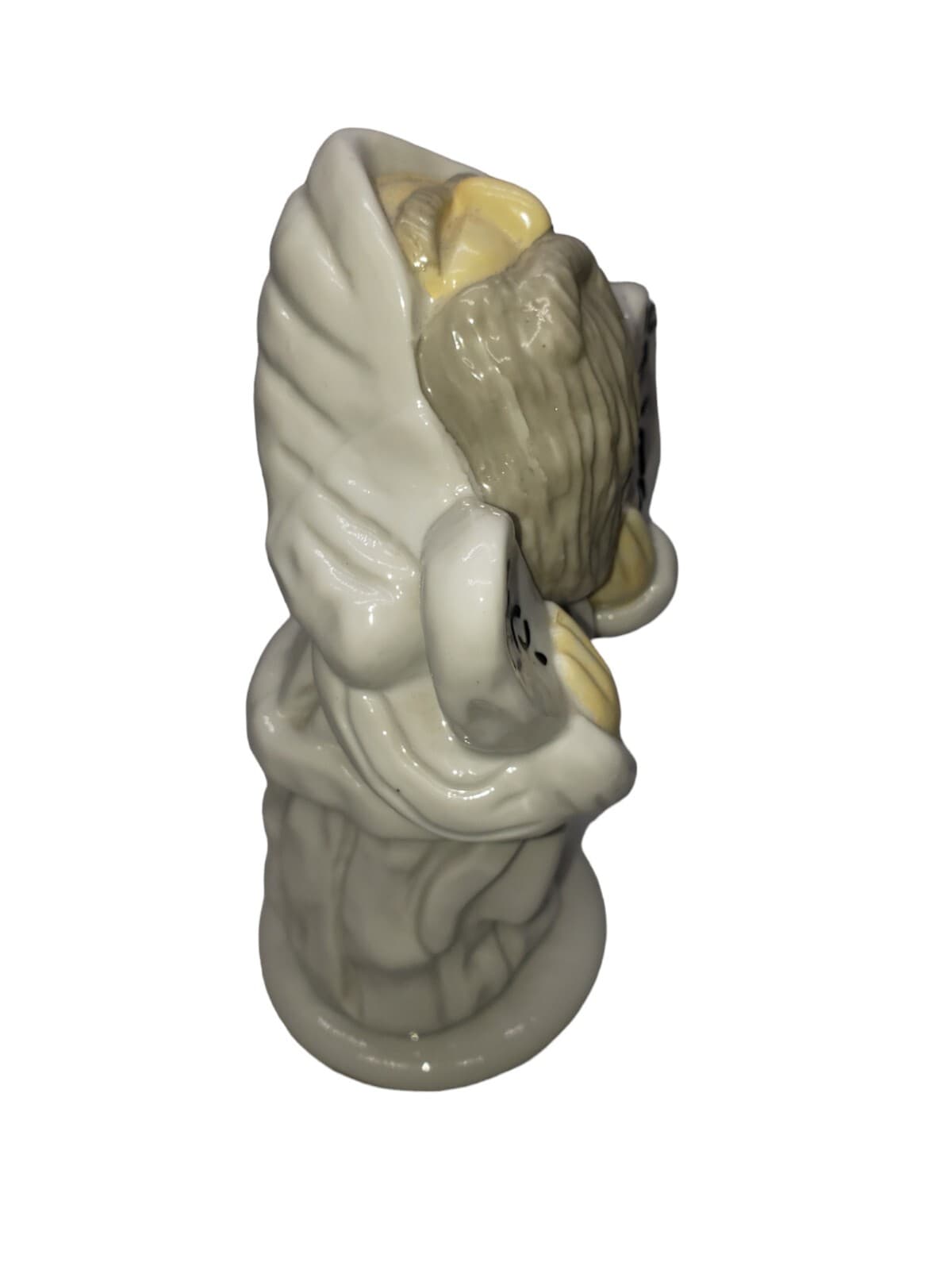 Vintage Judaica Moses With Tablets Ceramic Statue By Jessie B. 2