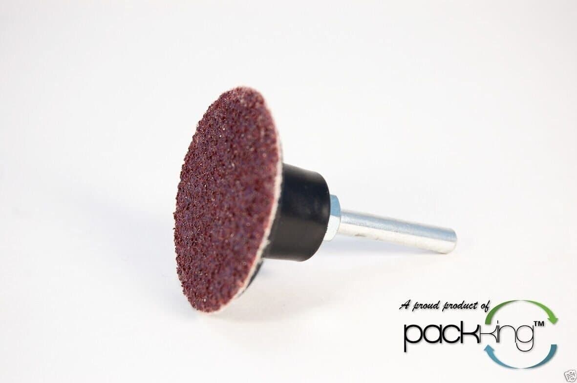 2IN SANDING & POLISHING MANDREL - DRILL ROTARY SANDING PADS QUICK CHANGE 5