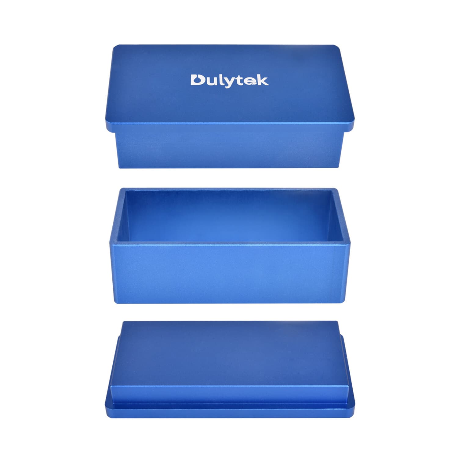 Dulytek Pre-Press Mold, Rectangular, 2" x 4", Anodized Aluminum, USA Made 2
