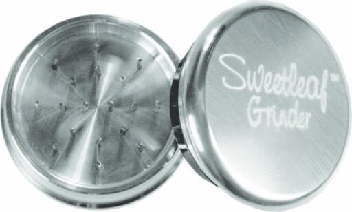 Sweetleaf 2-part manual herb grinder small 2" pocket size 2