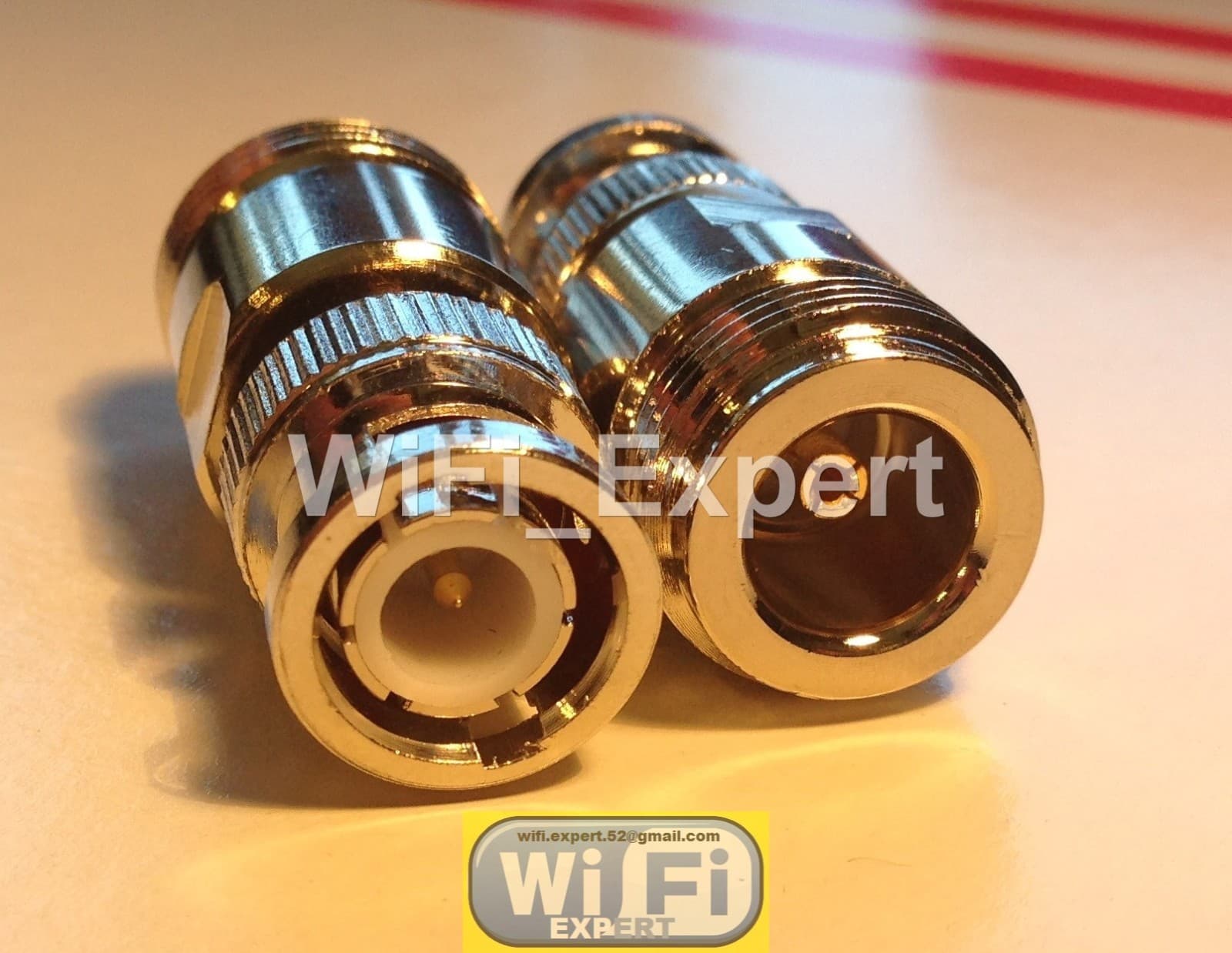 4pc/set RF coaxial adapter connector Kit N male/female to BNC Male / Female USA 5