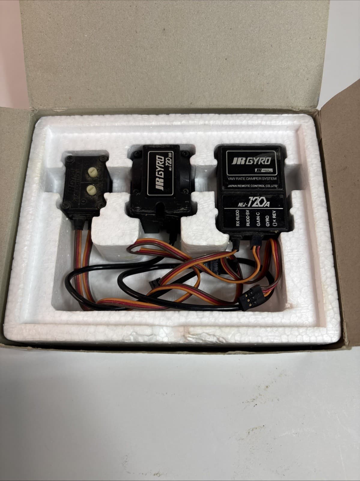 JR GYRO SYSTEM HELICOPTER YAW RATE DAMPER SYSTEM  NEJ-120 2