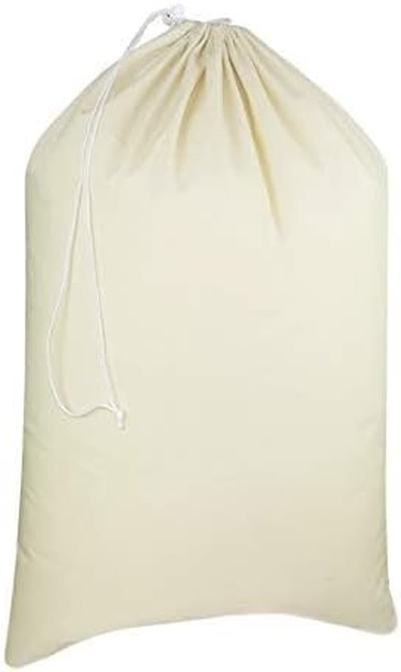 COTTON CRAFT Extra Large Laundry Bags - Heavy Duty Cotton Canvas Drawstring Clos 2
