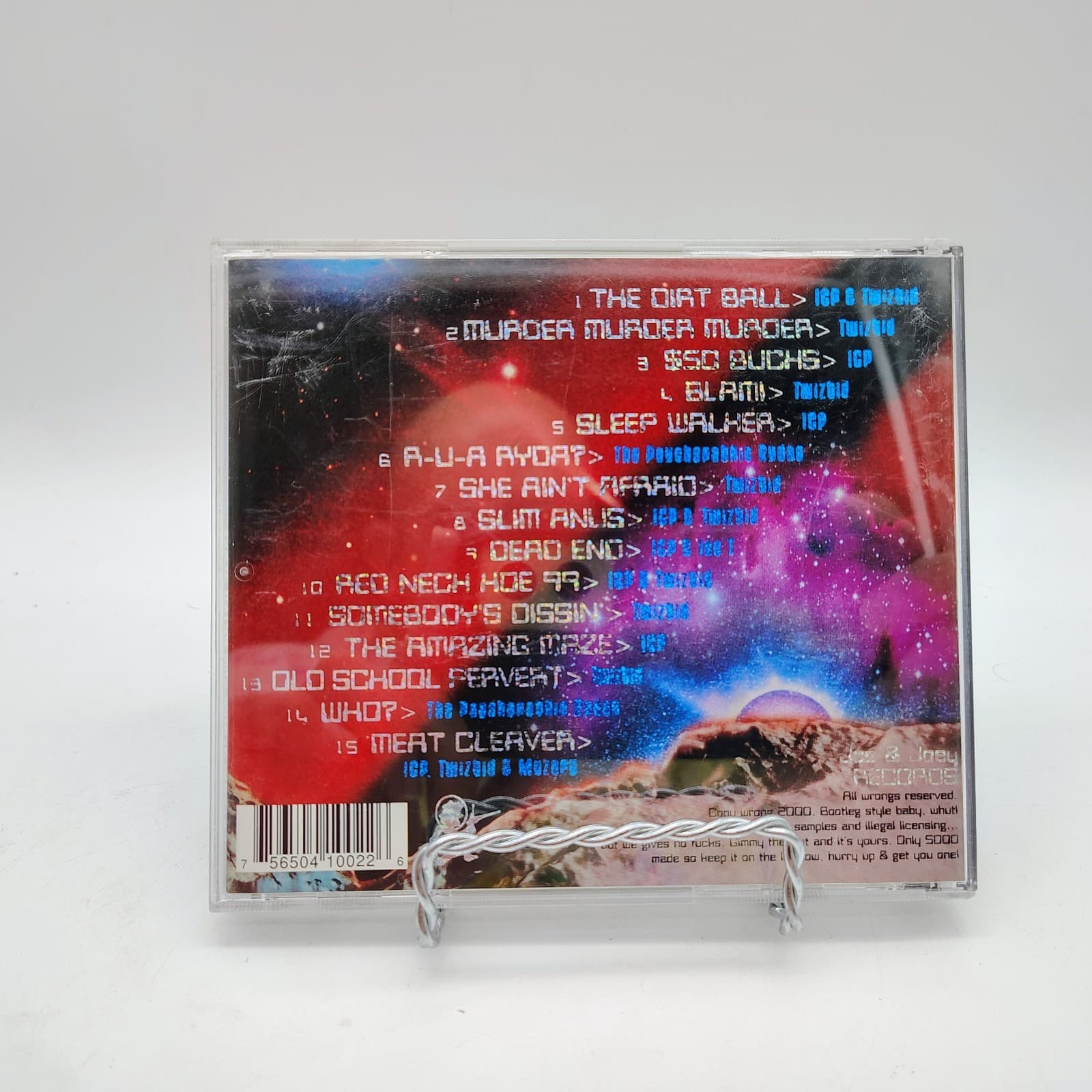 Psychopathics From Outer Space CD Insane Clown Posse, ICP, Twiztid, Psychopathic 2