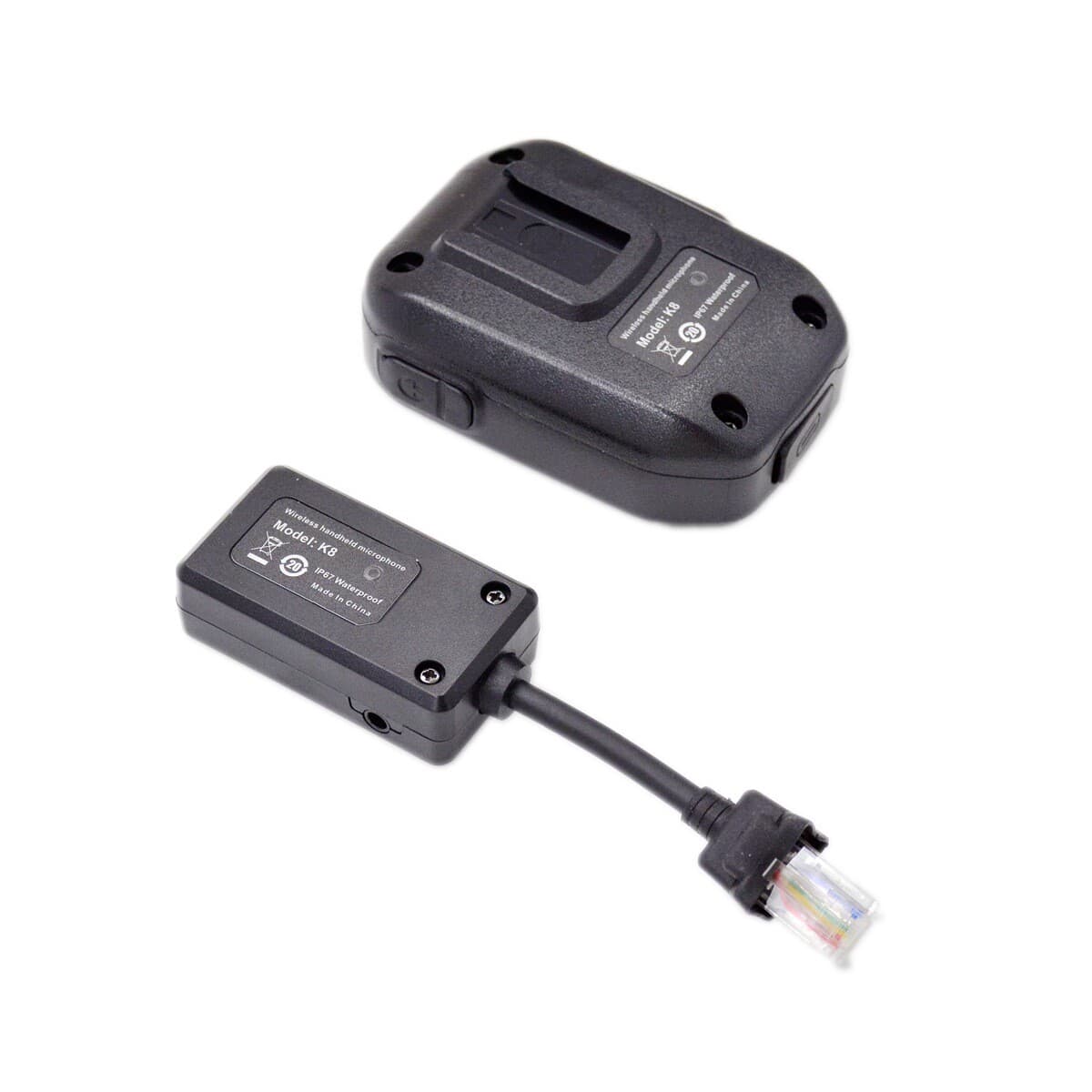 Wireless Microphone Bluetooth for Kenwood TYT QYT HYT Motorola Icom Yaesu Vertex 4