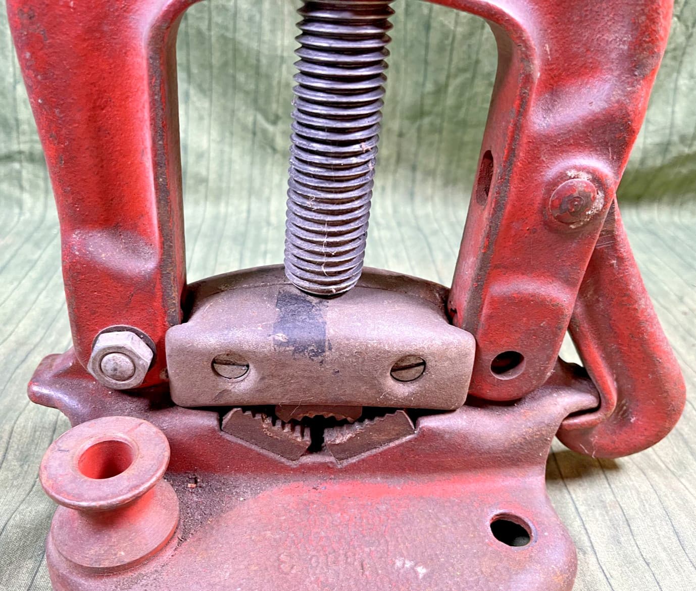 RIDGID No. 23 Bench Yoke Vise 1/8 - 3" - Made in U.S.A. FREE SHIPPING! 2