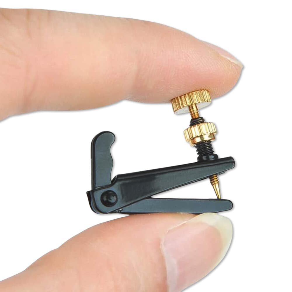 4 Pcs 4/4 3/4 Violin Fine Tuners Metal String Adjuster Easy to Install 3