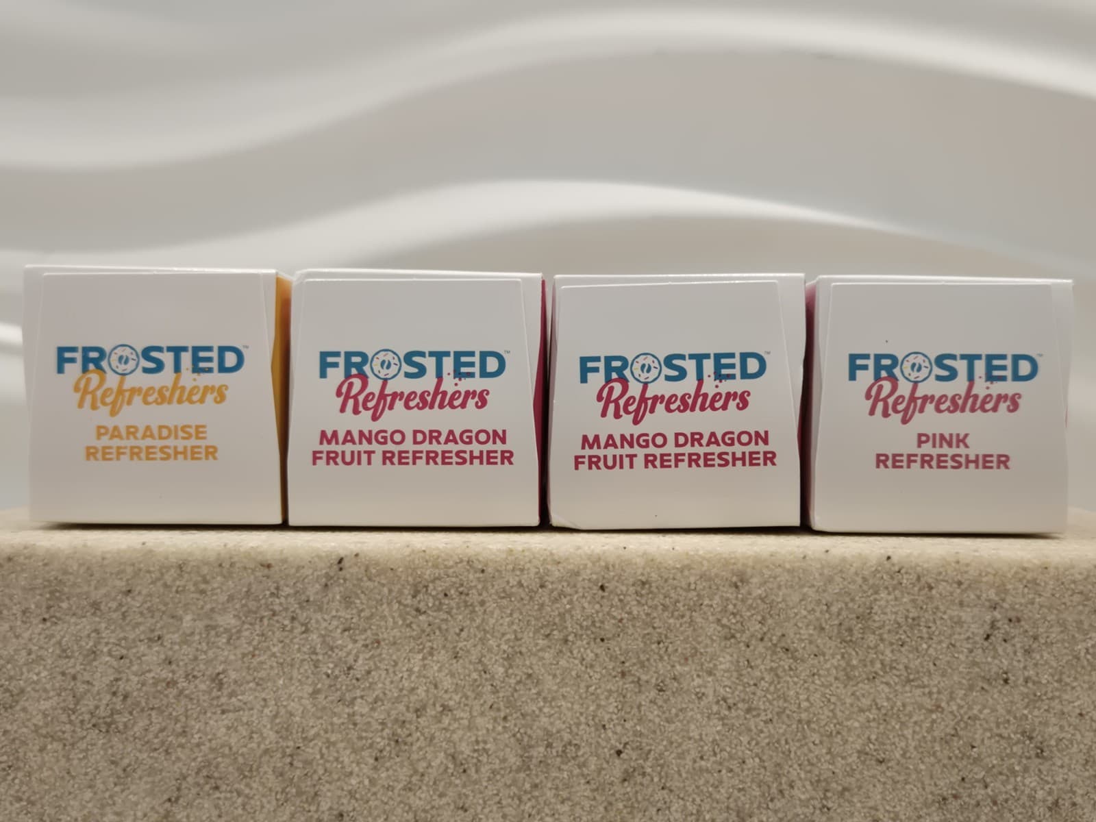 Cirkul Frosted Refreshers Refills 20ML: 1 Paradise, 2 Mango Dragon Fruit, 1 Pink 5