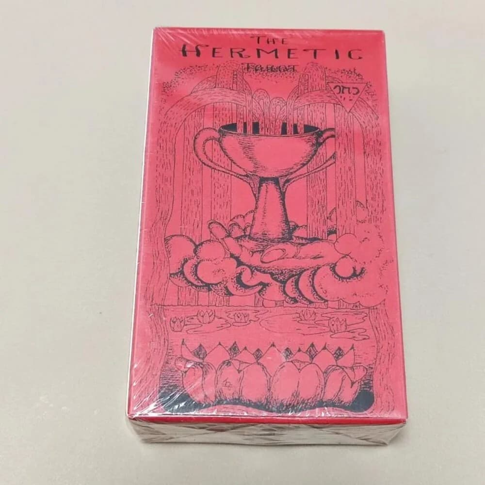 10.3 X 6cm Hermetic Tarot Fortune Telling Prophet Tarot UK Rare Vintage Cards
