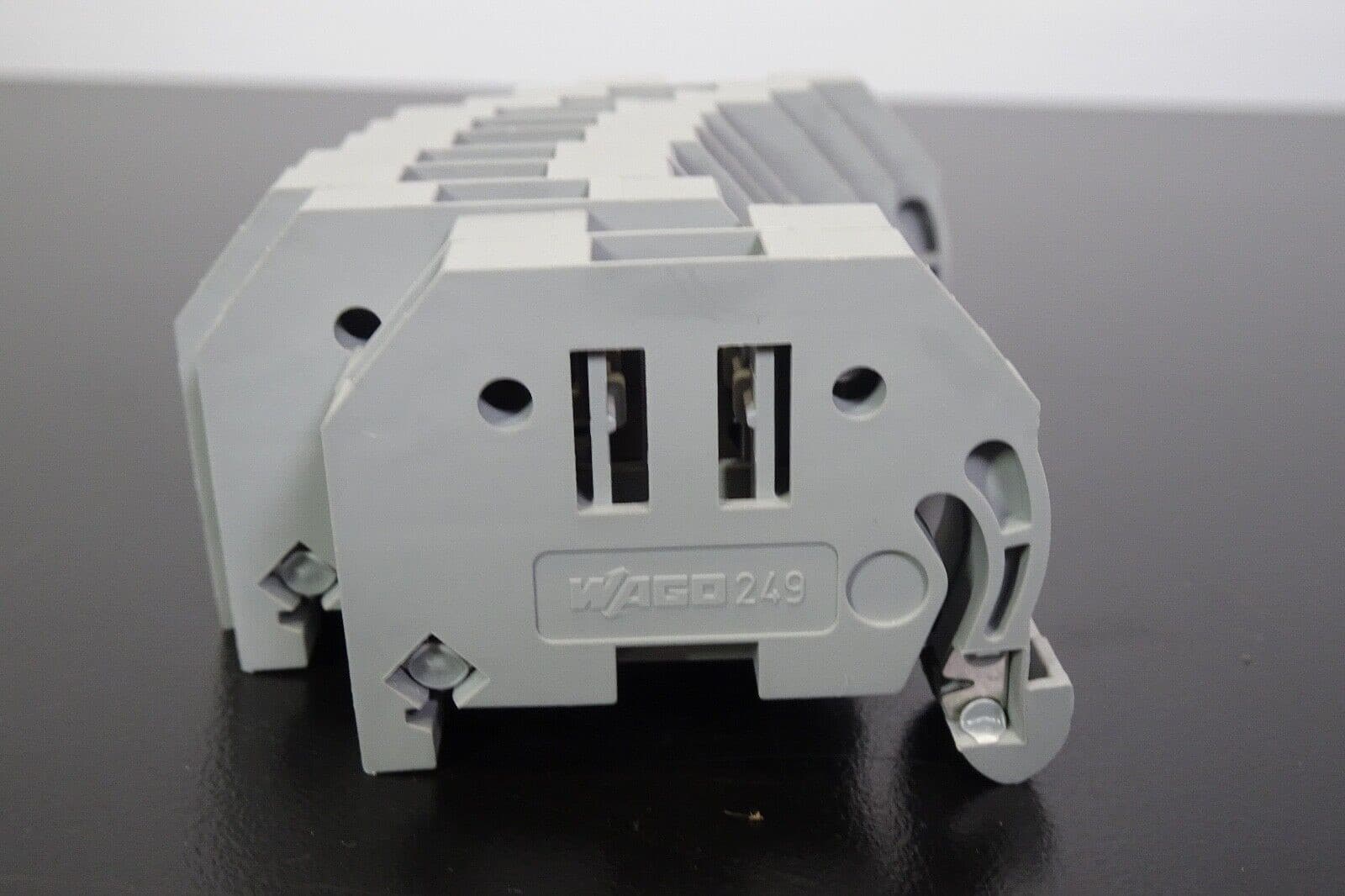 WAGO 249 GRAY TERMINAL BLOCK END STOP Lot 11 2