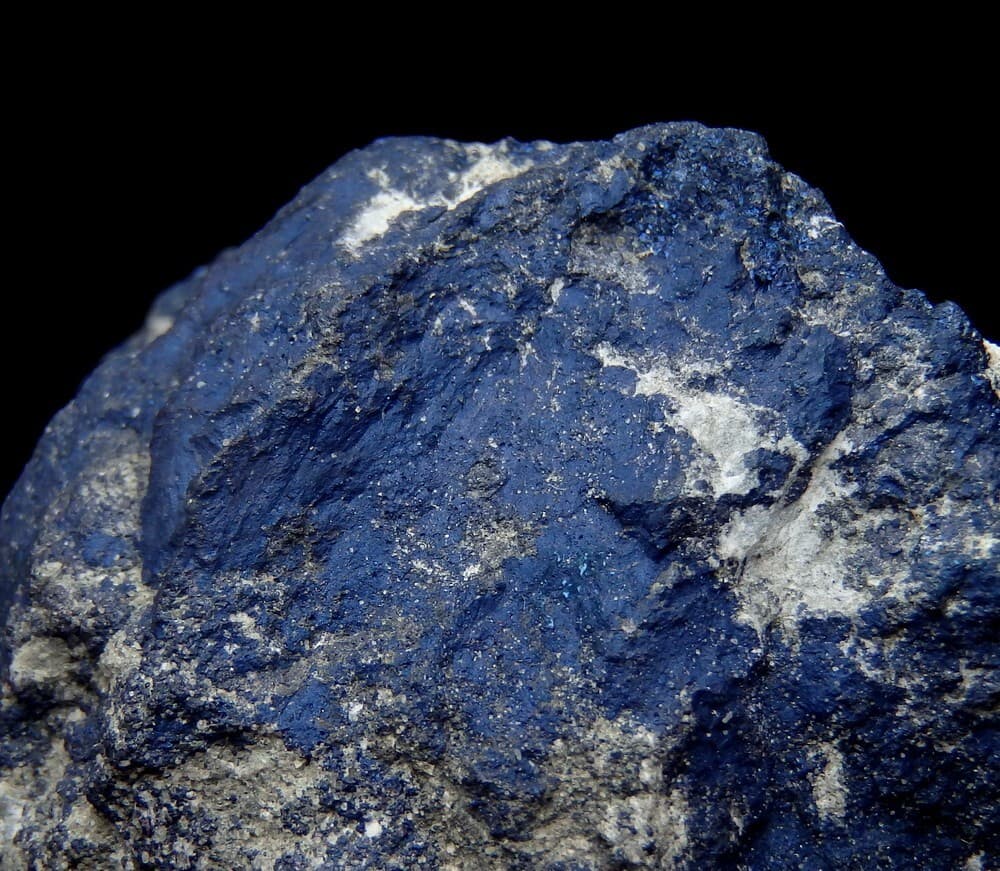 COVELLITE rare & interesting !  Poland - Lubin area - RUDNA COPPER MINE /pl120 5