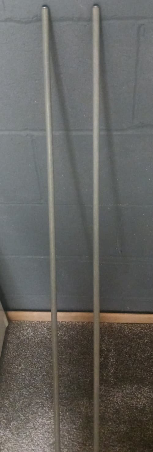 Stained Only (Your Choice of Stain and Size) Pair - Wooden Golf Alignment Sticks 4