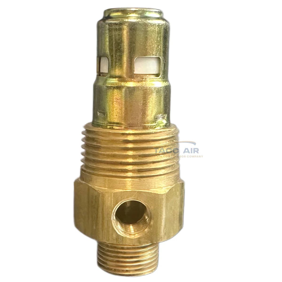 1/2" Compression Thread x 3/4" Male NPT In Tank Air Compressor Check Valve Brass 2