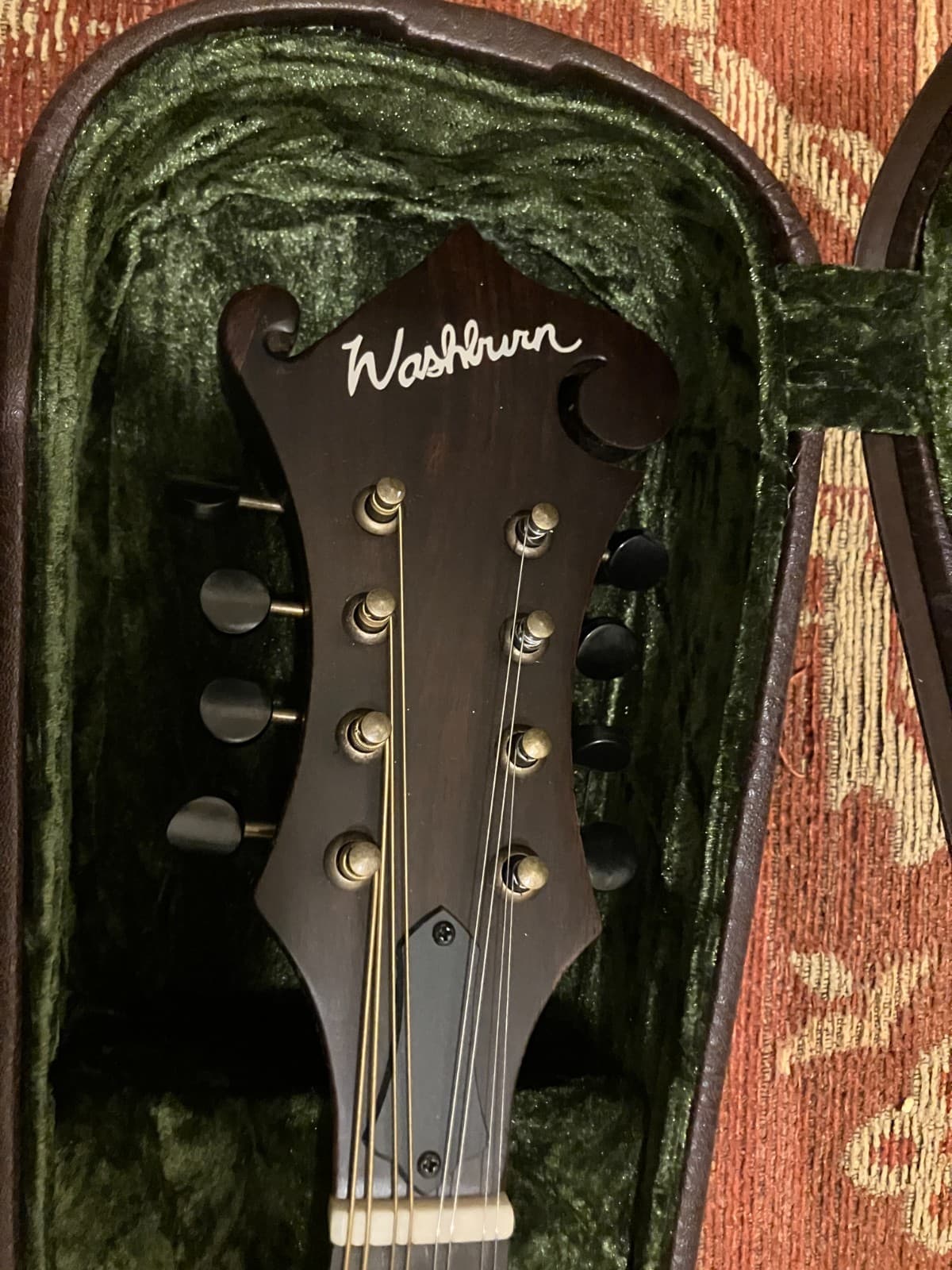 Washburn M108SWK Americana Series Mandolin with OHSC Case AS-IS Needs work 4