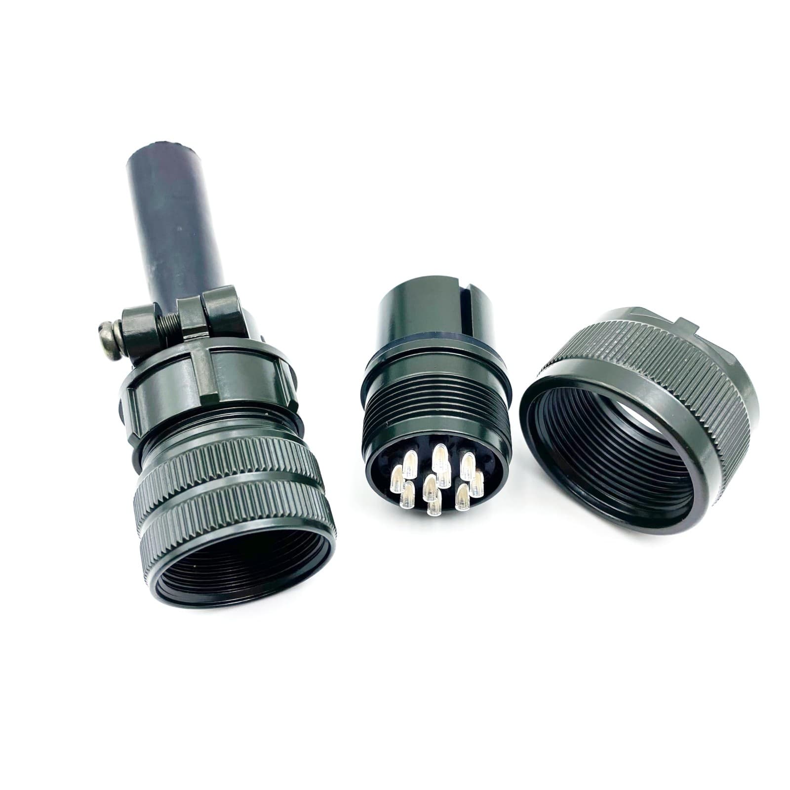 MS3106A18-1S Industrial Circular Connector MIL-DTL-5015 Series Threaded Conne 3