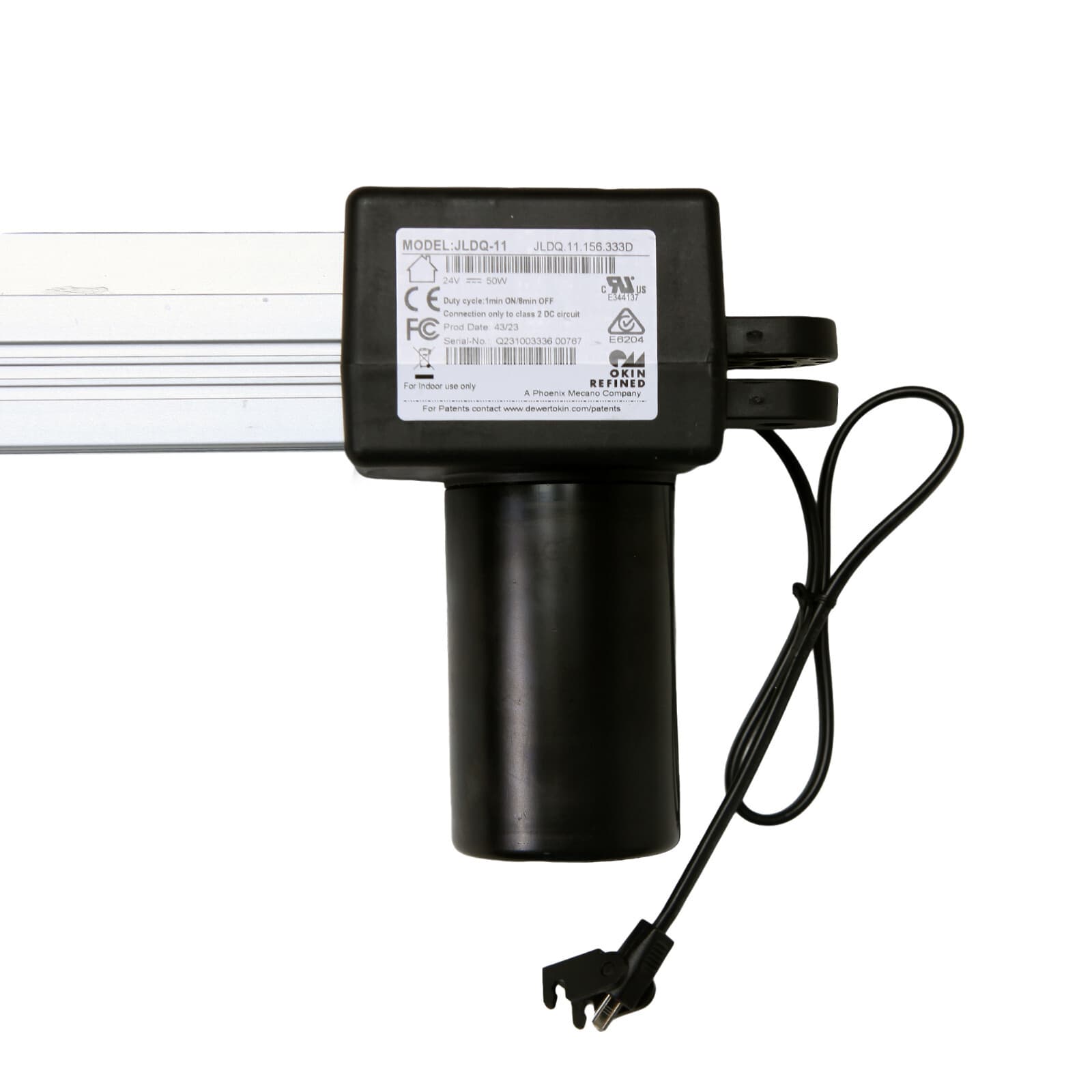 JLDQ.11.156.333D Okin Motor Linear Actuator for Power Recliner Couch Lift Chairs 3