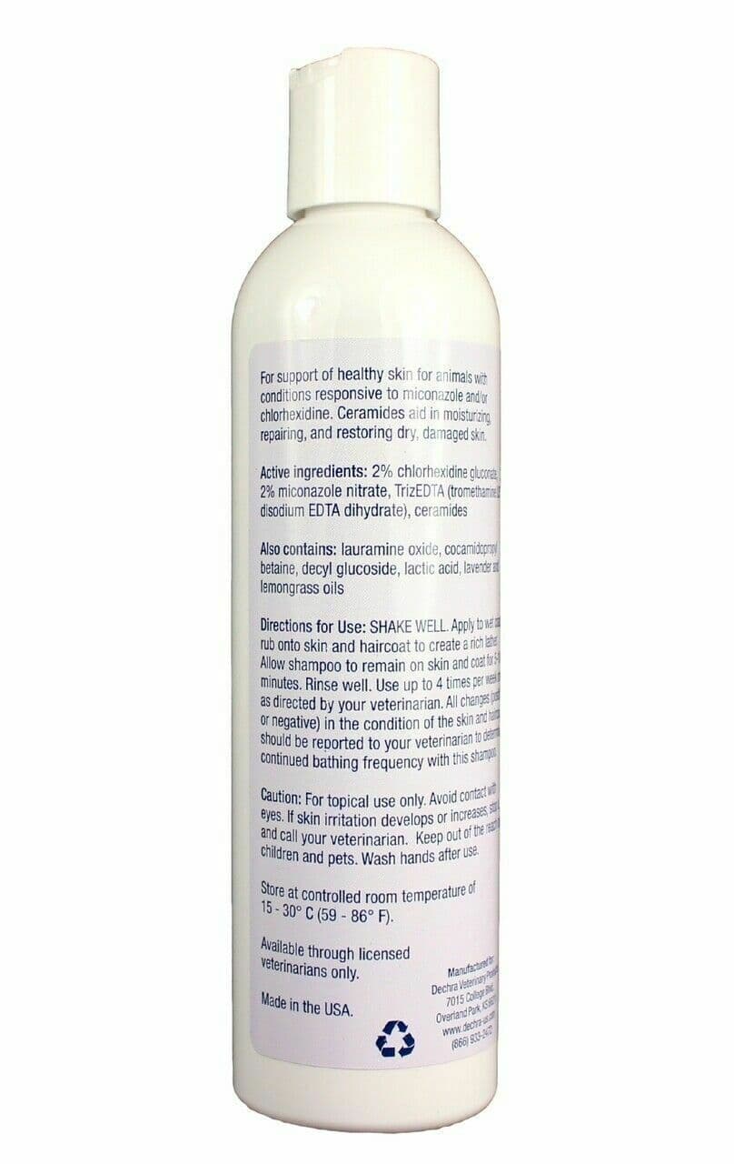 Dechra MiconaHex+Triz Shampoo | 8oz | Antimicrobial, Antifungal | Dogs Cat Horse 2