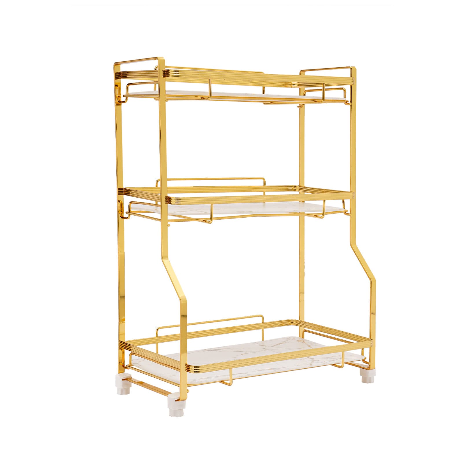 3 Tier Bathroom Countertop Organizer Shelf Rack Counter Bathroom Storage 3