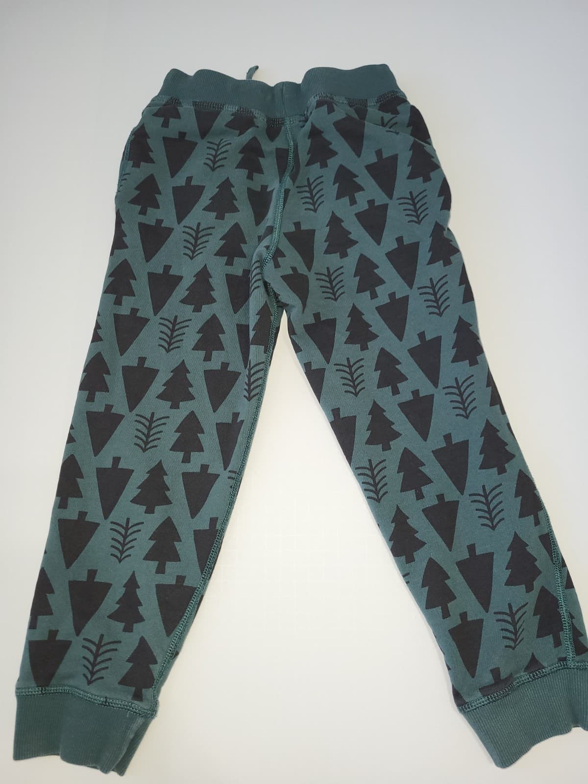 Hanna Andresson Jogger Sweatpants size 120 (6/7) green trees 2