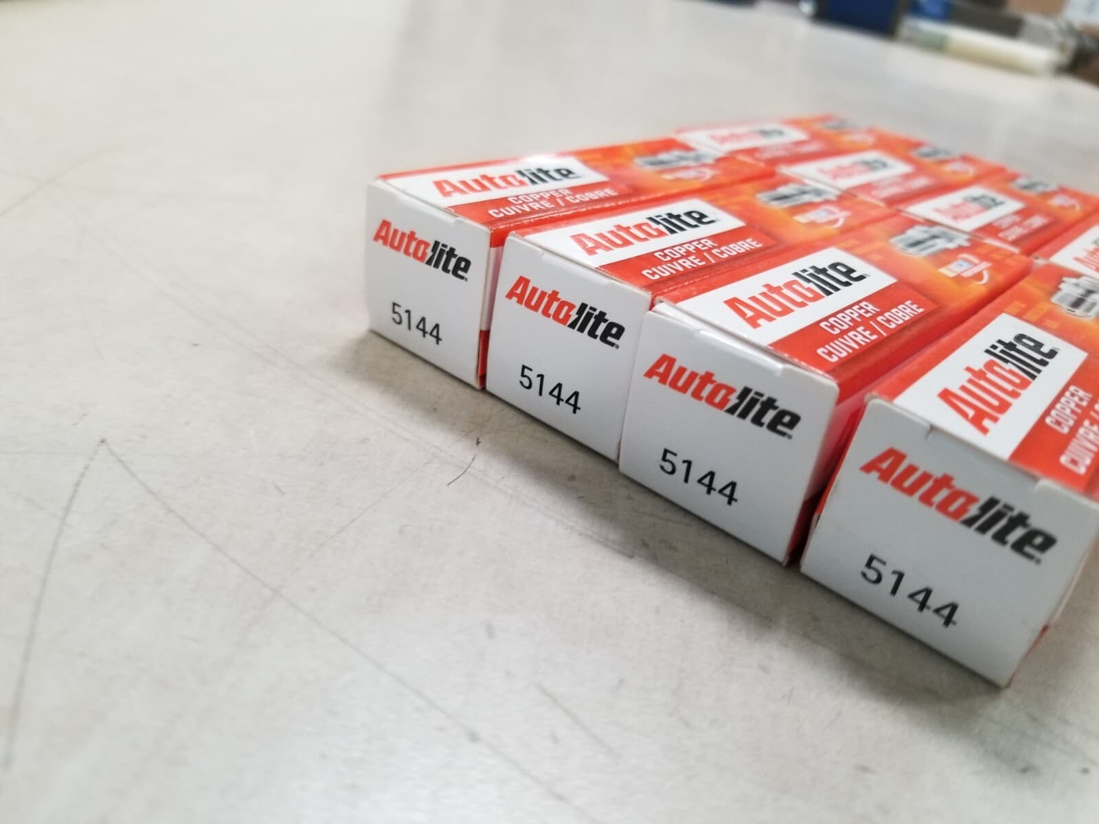 Lot of 8 - Autolite Spark Plugs 5144 2